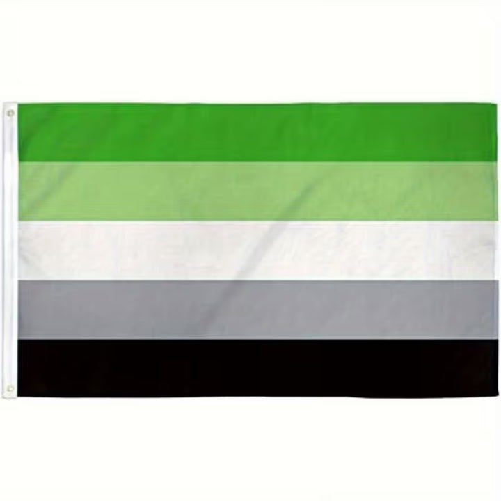 Aromantisch Pride Flagge (Aro Flagge)