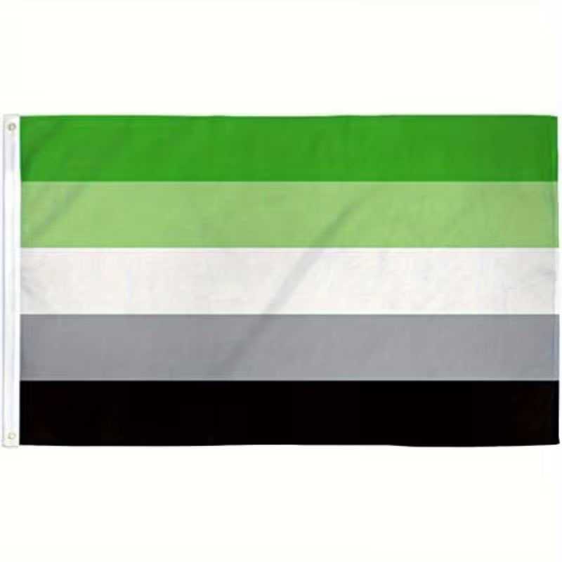 Aromantisch Pride Flagge (Aro Flagge)