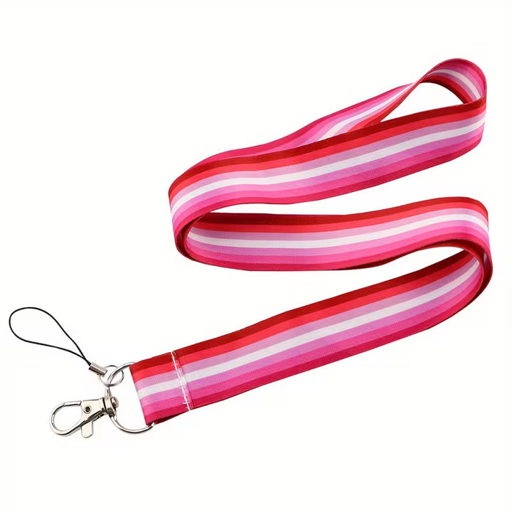 Lesbisches Pride Lanyard | Ausweisband
