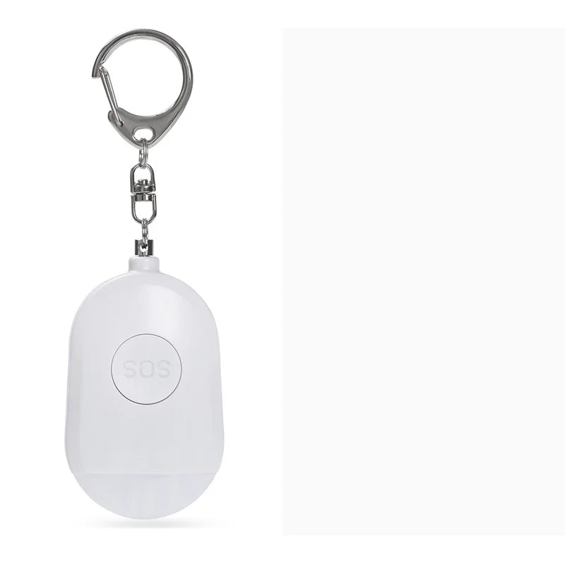 Tragbares SOS-Alarmgerät. Jedes Gerät verfügt über einen Schlüsselanhänger und einen USB-Ladeanschluss. Ideal für den persönlichen Schutz und Notfälle.