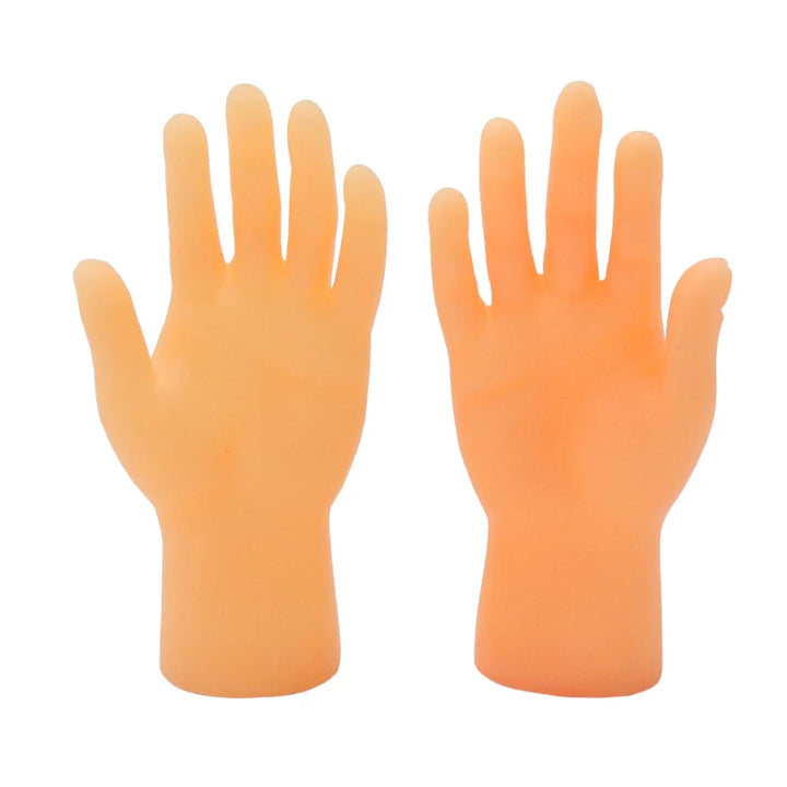 Tiny Hands Mini-Hände Set aus Kunststoff – Produktansicht auf weißem Hintergrund