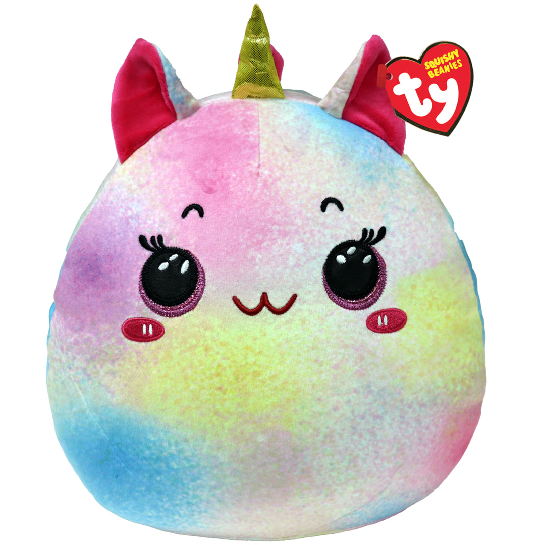 Ty Squish-A-Boo Maisie Unicorn 20cm Einhorn Plueschtier buntes Kuscheltier